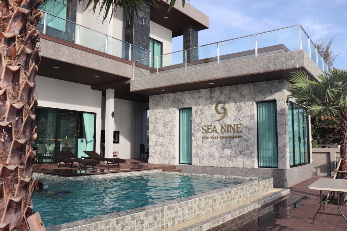 พูลวิลล่าSEA NINE Pool Villa Chanthaburi ซีไนน์ พูลวิลล่า จันทบุรี จันทบุรี รับ 18 ท่าน